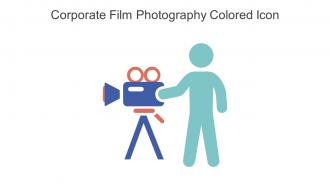 Corporate Film Photography Colored Icon Icon In Powerpoint Pptx Png And Editable Eps Format