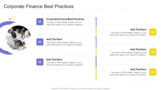 Corporate Finance Best Practices In Powerpoint And Google Slides Cpb