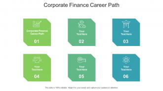 Corporate finance career path ppt powerpoint presentation gallery aids cpb