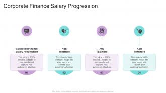 Corporate Finance Salary Progression In Powerpoint And Google Slides Cpb