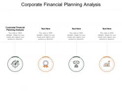 Corporate financial planning analysis ppt powerpoint presentation images cpb