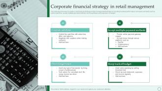 Corporate Financial Strategy In Retail Management