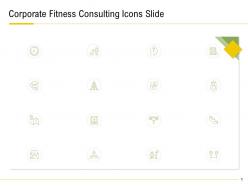 Corporate fitness consulting icons slide ppt powerpoint presentation styles