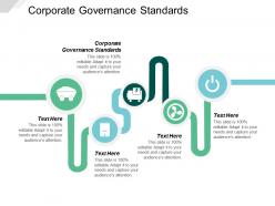 Corporate governance standards ppt powerpoint presentation icon slide cpb