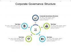 Corporate governance structure ppt powerpoint presentation file model cpb