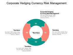 Corporate hedging currency risk management ppt powerpoint presentation outline professional cpb