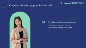 Corporate Induction Program For New Staff Powerpoint Presentation Slides