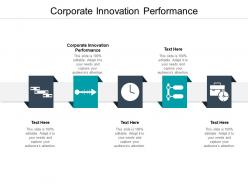 Corporate innovation performance ppt powerpoint presentation show cpb