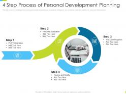 Corporate journey 4 step process of personal development planning ppt powerpoint skills