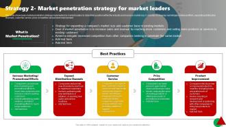 Corporate Leaders Strategy To Attain Market Dominance Powerpoint Presentation Slides Strategy CD Template Best