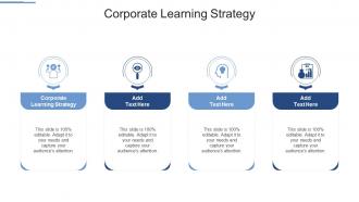 Corporate Learning Strategy In Powerpoint And Google Slides Cpb