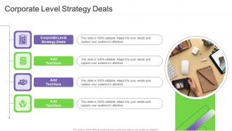 Corporate Level Strategy Deals In Powerpoint And Google Slides Cpb