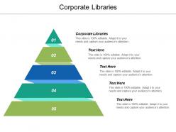 Corporate libraries ppt powerpoint presentation icon ideas cpb