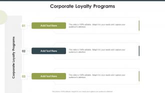 Corporate Loyalty Programs In Powerpoint And Google Slides Cpb