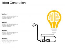 Corporate management idea generation ppt themes