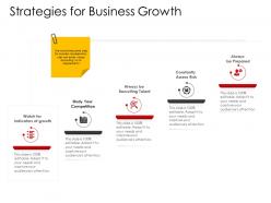 Corporate management strategies for business growth ppt guidelines