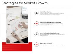 Corporate management strategies for market growth ppt demonstration