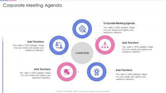 Corporate Meeting Agenda In Powerpoint And Google Slides Cpb