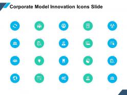 Corporate Model Innovation Icons Slide Ppt Powerpoint Presentation File Model