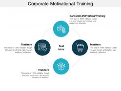 Corporate motivational training ppt powerpoint presentation styles information cpb