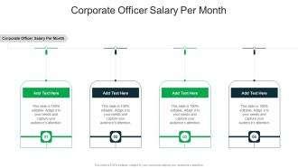 Corporate Officer Salary Per Month In Powerpoint And Google Slides Cpb