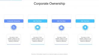 Corporate Ownership In Powerpoint And Google Slides Cpb