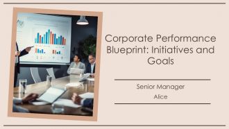 Corporate Performance Blueprint Initiatives And Goals PPT Information AT