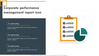 Corporate Performance Management Report Icon