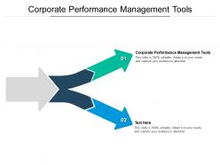 Corporate performance management tools ppt powerpoint presentation infographics guidelines cpb