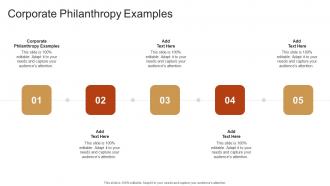 Corporate Philanthropy Examples In Powerpoint And Google Slides Cpb
