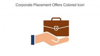 Corporate Placement Offers Colored Icon In Powerpoint Pptx Png And Editable Eps Format