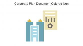 Corporate Plan Document Colored Icon In Powerpoint Pptx Png And Editable Eps Format
