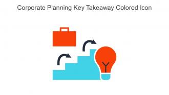 Corporate Planning Key Takeaway Colored Icon In Powerpoint Pptx Png And Editable Eps Format