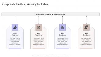 Corporate Political Activity Includes In Powerpoint And Google Slides Cpb