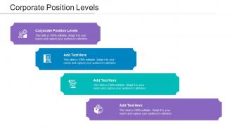 Corporate Position Levels Ppt Powerpoint Presentation Summary Diagrams Cpb