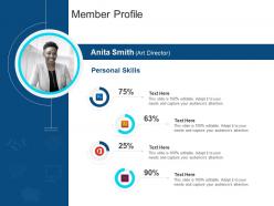 Corporate Profiling Member Profile Ppt Themes