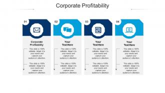 Corporate profitability ppt powerpoint presentation infographic template designs cpb