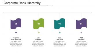 Corporate Rank Hierarchy Ppt Powerpoint Presentation Ideas Structure Cpb