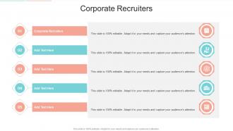 Corporate Recruiters In Powerpoint And Google Slides Cpb