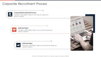 Corporate Recruitment Process In Powerpoint And Google Slides Cpb