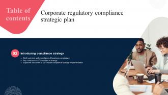 Corporate Regulatory Compliance Strategic Plan Strategy CD V Slides Best