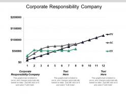 Corporate responsibility company ppt powerpoint presentation infographics display cpb