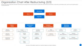 Corporate Restructuring Chart After Restructuring