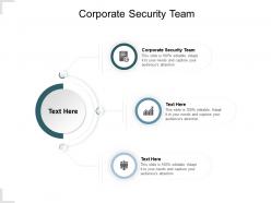 Corporate security team ppt powerpoint presentation pictures layout ideas cpb