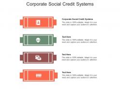 Corporate social credit systems ppt powerpoint presentation gallery pictures cpb