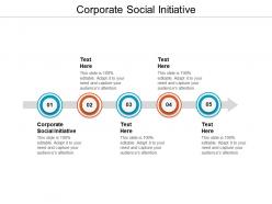 Corporate social initiative ppt powerpoint presentation file icon cpb