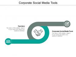 Corporate social media tools ppt powerpoint presentation styles influencers cpb