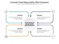 Corporate social responsibility affect employees ppt powerpoint presentation file mockup cpb