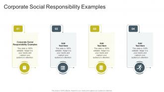 Corporate Social Responsibility Examples In Powerpoint And Google Slides Cpb