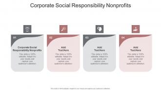 Corporate Social Responsibility Nonprofits In Powerpoint And Google Slides Cpb